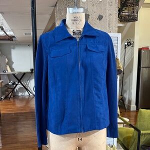 Studio Works Royal Blue Utility Jacket